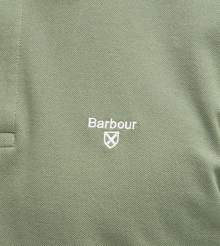 Logo Embroidered Short Sleeves Polo T-Shirt