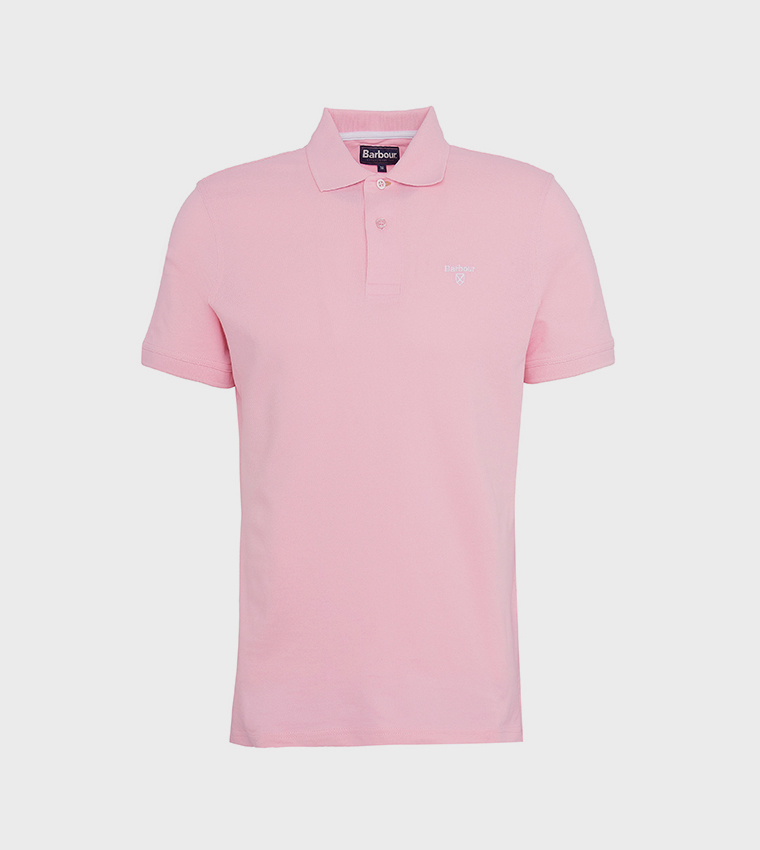 Logo Embroidered Short Sleeves Polo T-Shirt
