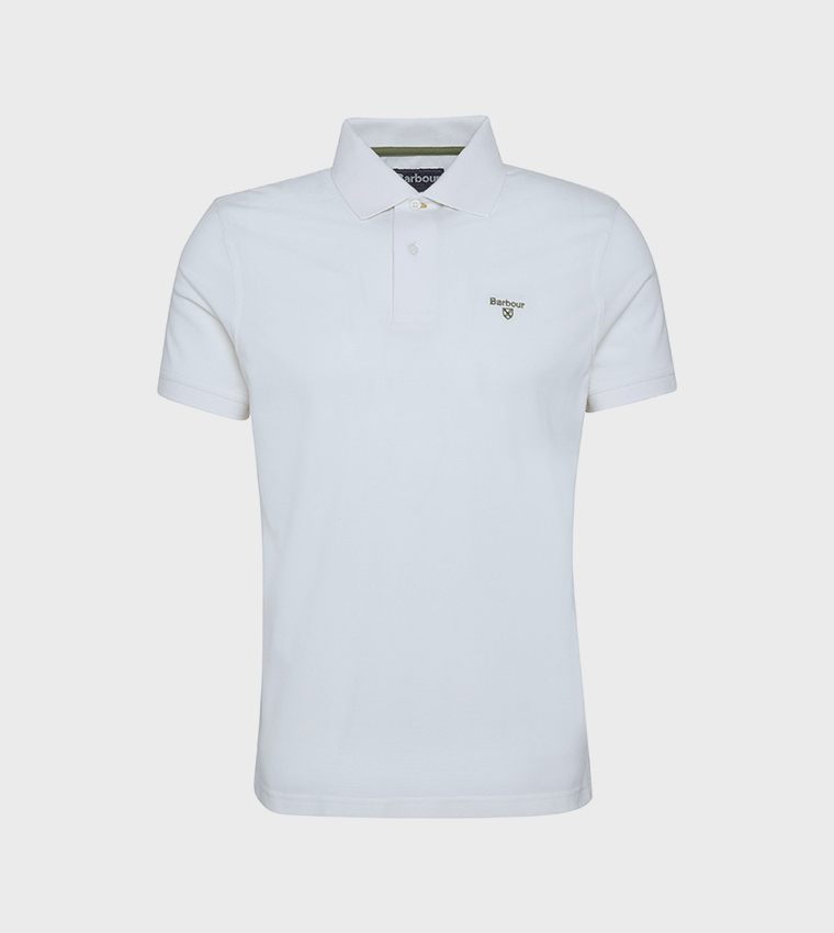 Logo Embroidered Short Sleeves Polo T-Shirt