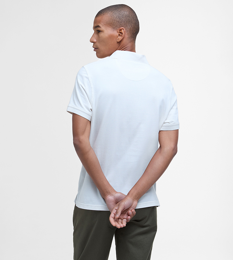 Logo Embroidered Short Sleeves Polo T-Shirt