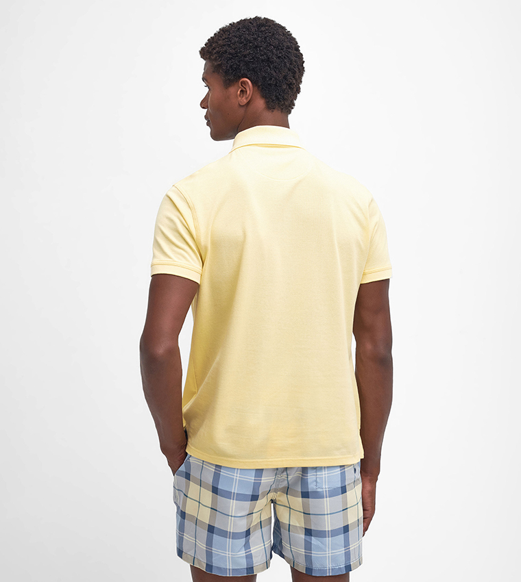 Logo Embroidered Short Sleeves Polo T-Shirt