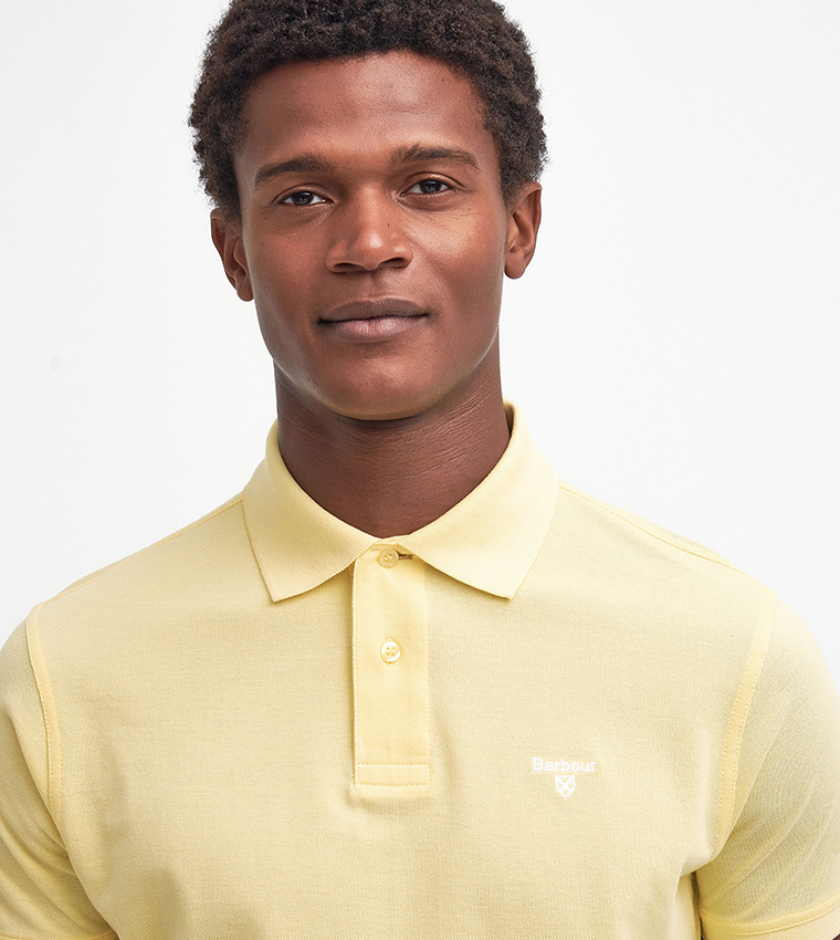 Logo Embroidered Short Sleeves Polo T-Shirt
