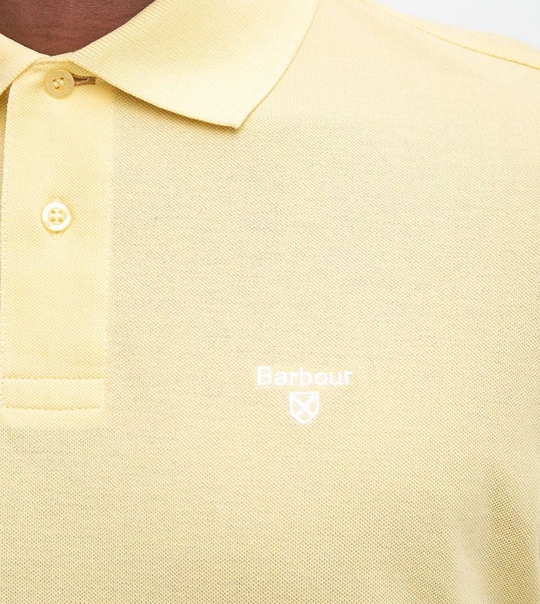 Logo Embroidered Short Sleeves Polo T-Shirt