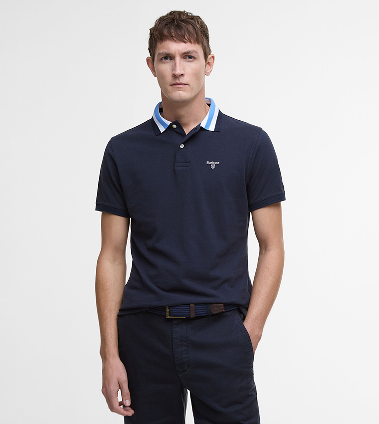 Logo Embroidered Hawkesmoor Polo T-Shirt