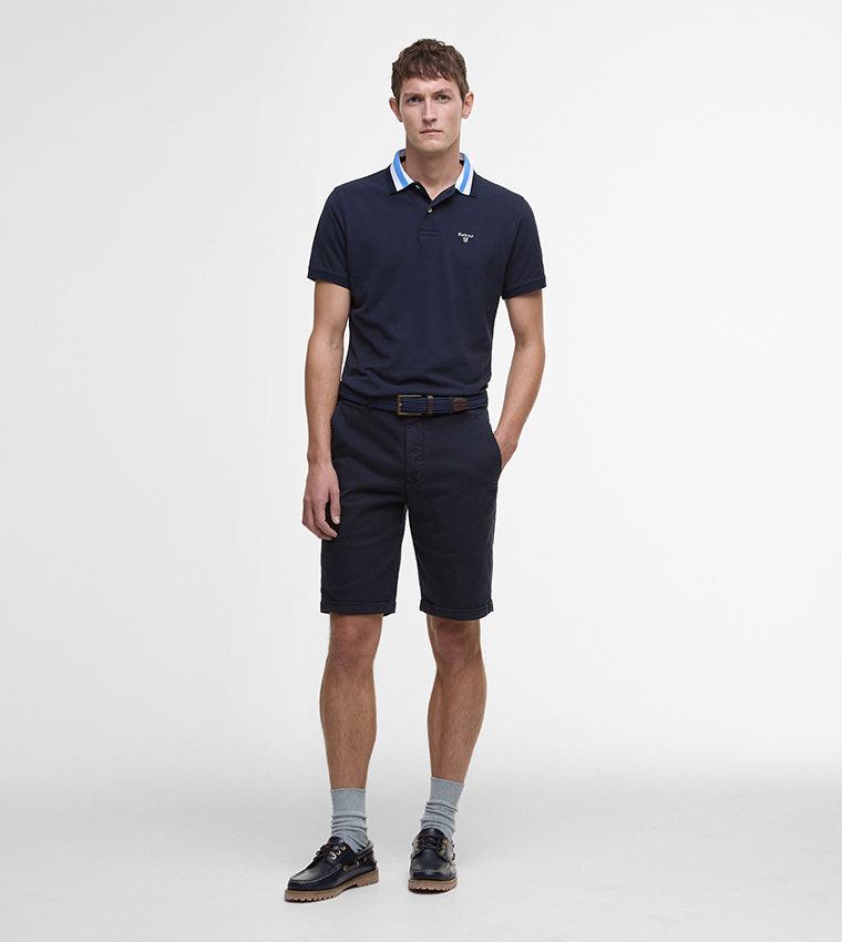 Logo Embroidered Hawkesmoor Polo T-Shirt