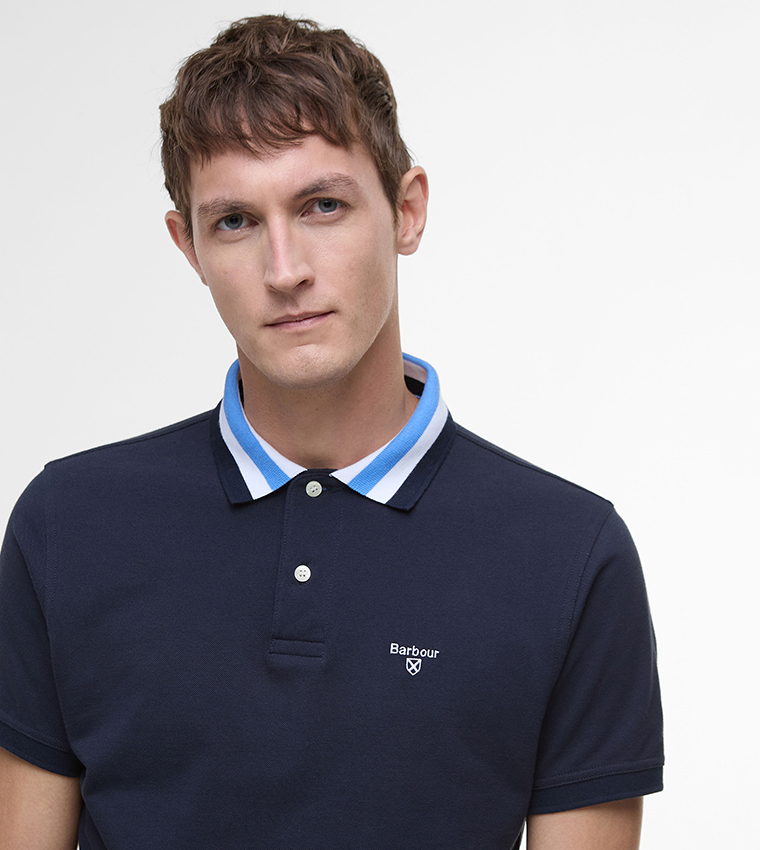Logo Embroidered Hawkesmoor Polo T-Shirt