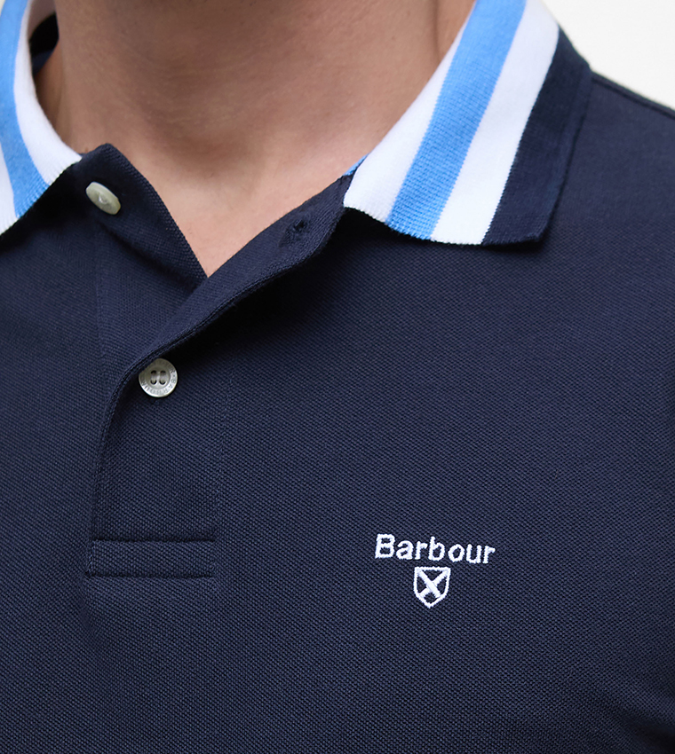 Logo Embroidered Hawkesmoor Polo T-Shirt