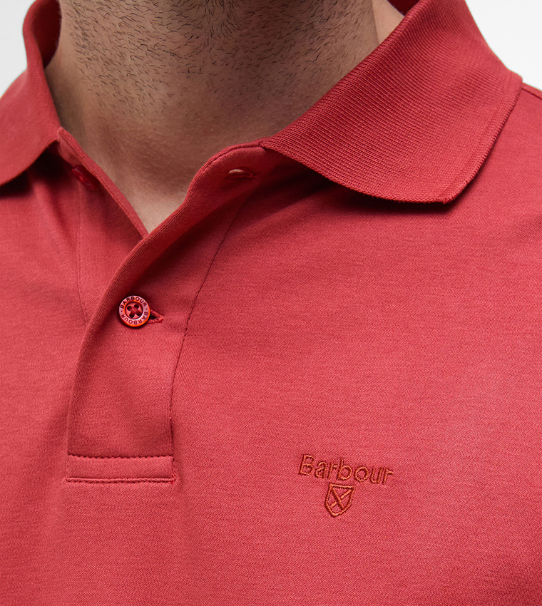 Logo Embroidered Hylton Polo T-Shirt