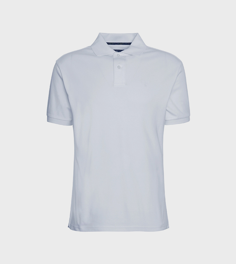 Logo Embroidered Hylton Polo T-Shirt