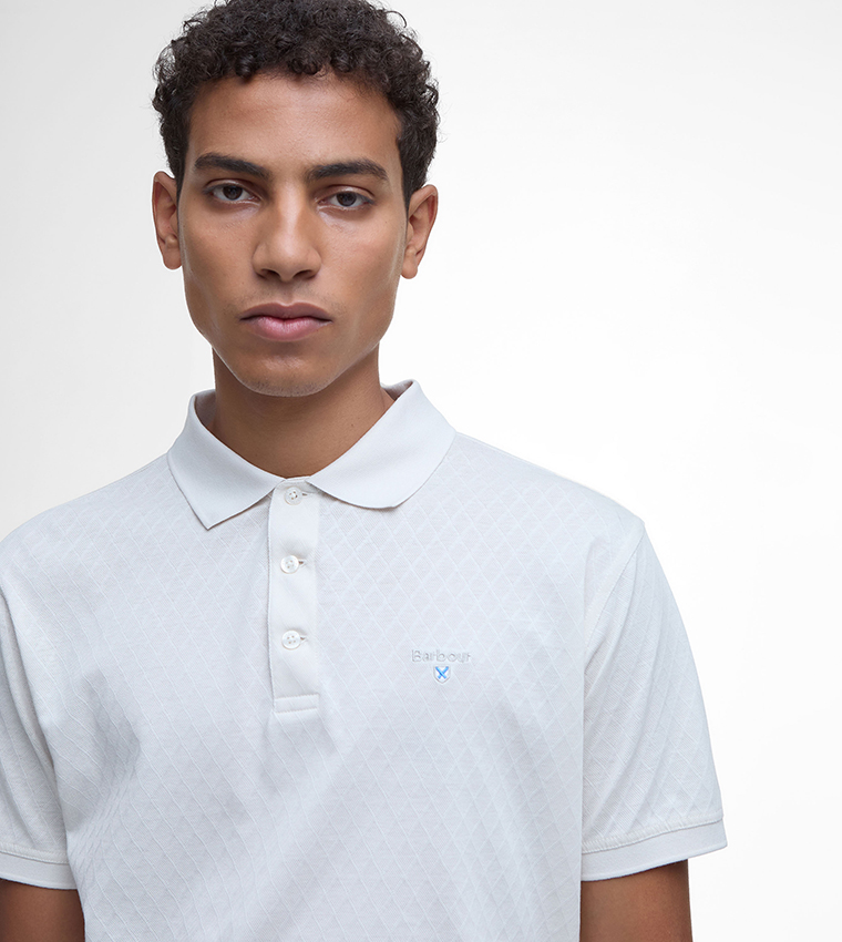 Logo Embroidered Sutton Polo T-Shirt
