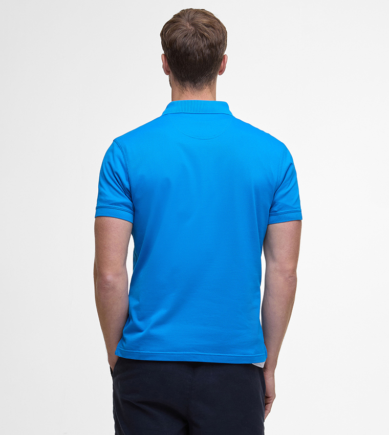Logo Embroidered Short Sleeves Polo T-Shirt