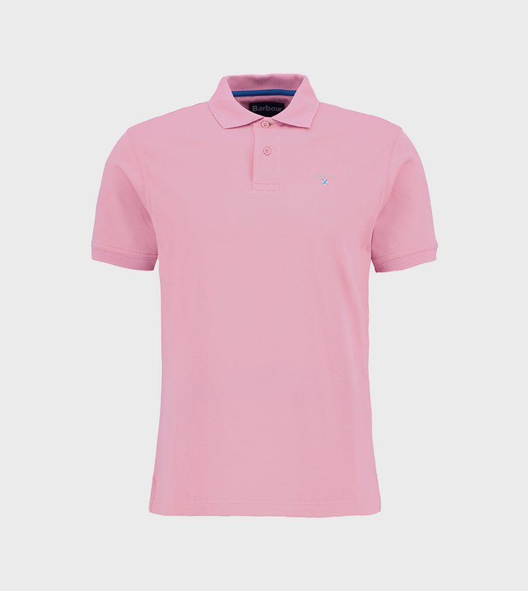 Logo Embroidered Short Sleeves Polo T-Shirt