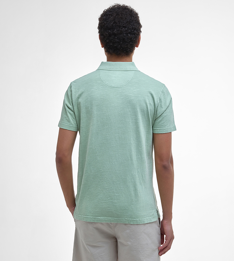 PIGMENT Dye Slub Short Sleeves Polo T-Shirt
