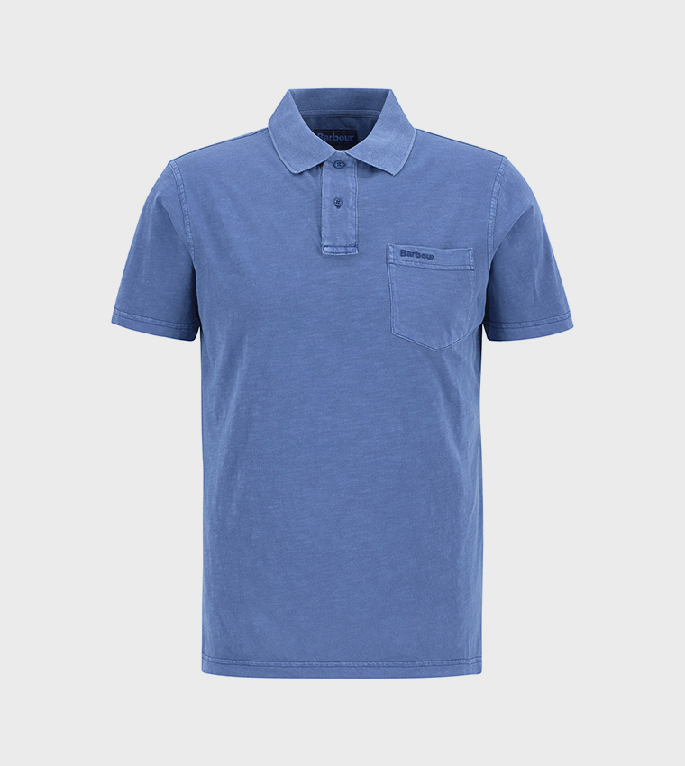 PIGMENT Dye Slub Short Sleeves Polo T-Shirt