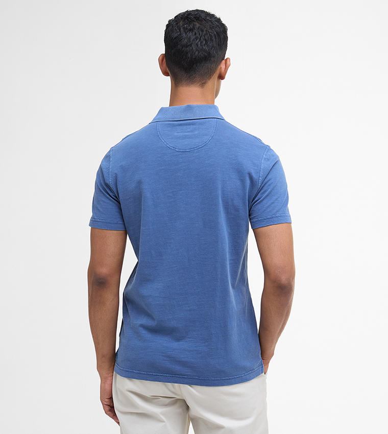 PIGMENT Dye Slub Short Sleeves Polo T-Shirt
