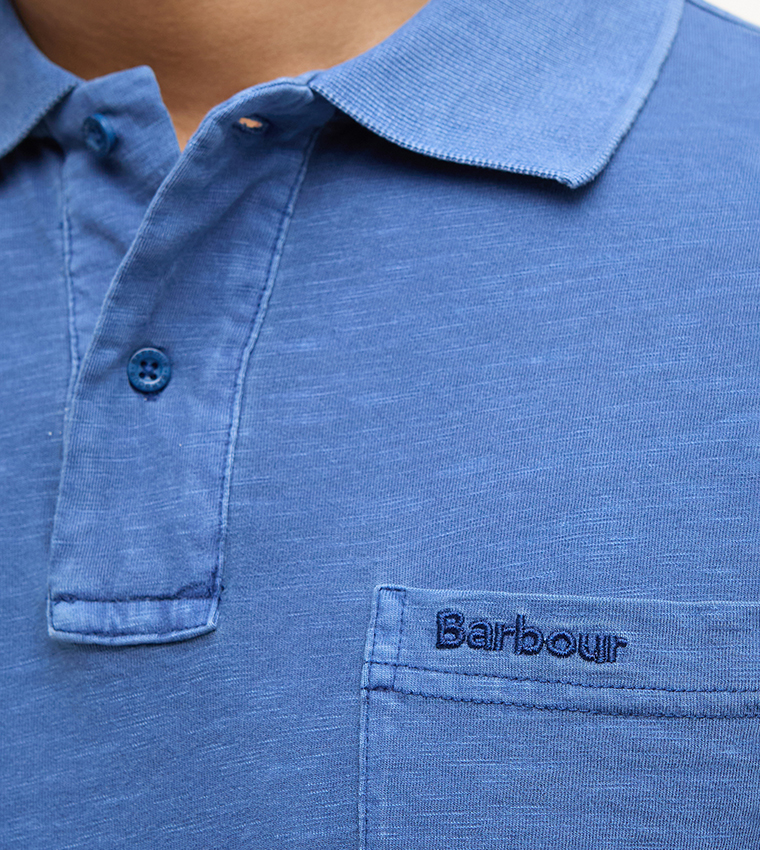 PIGMENT Dye Slub Short Sleeves Polo T-Shirt