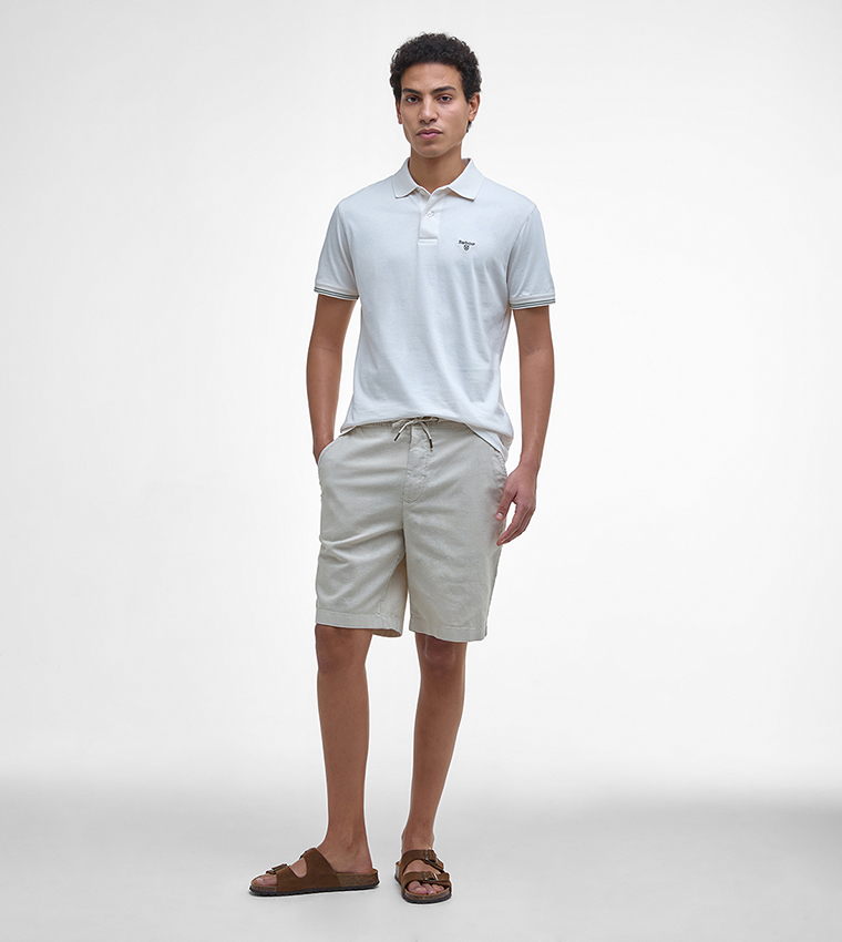 AUSTWICK Contrast Tipping Polo T-Shirt