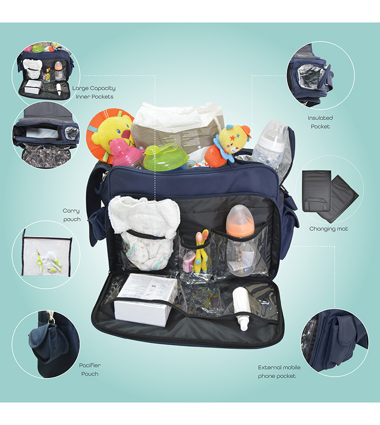  Babygrow Moon 4ever Nursery Messenger Backpack