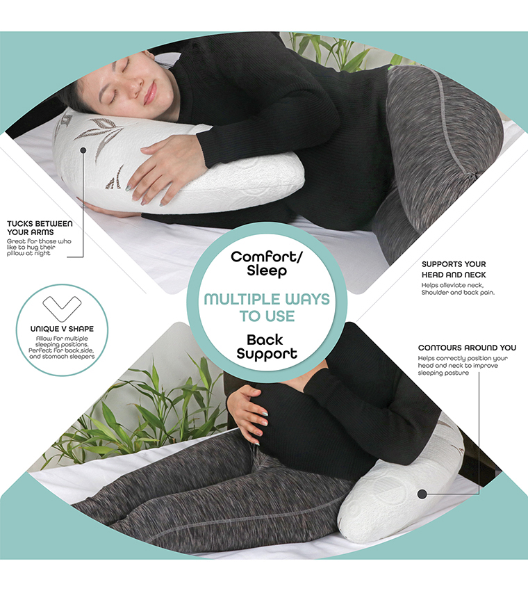 Bamboo back 2024 support pillow