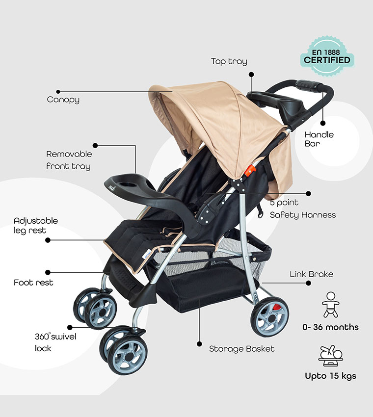 Moon baby stroller online