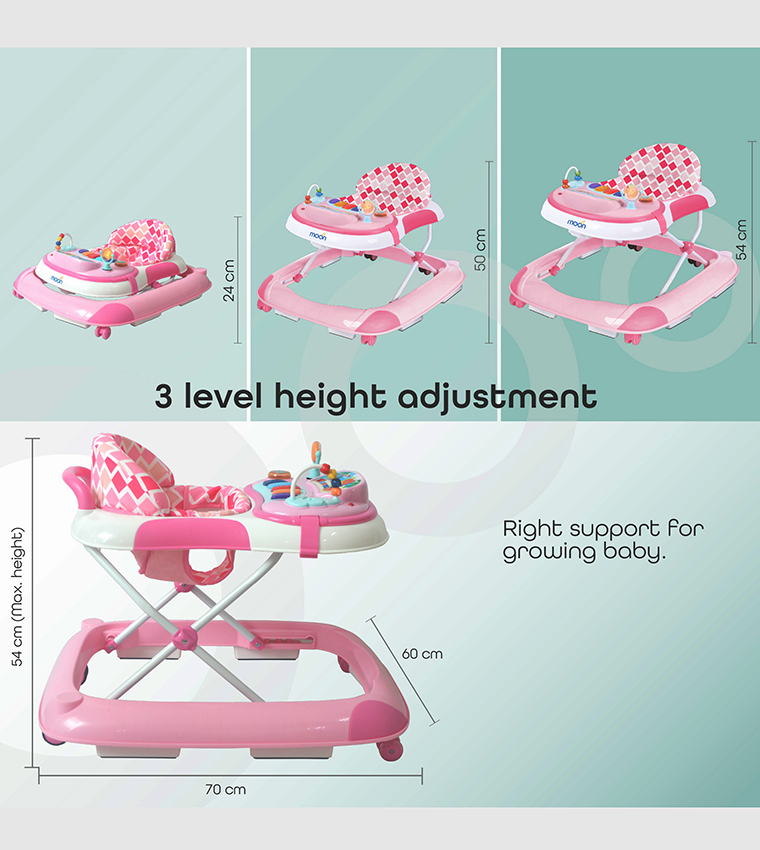  Babygrow Child Walker With Music And Toys Play Tray