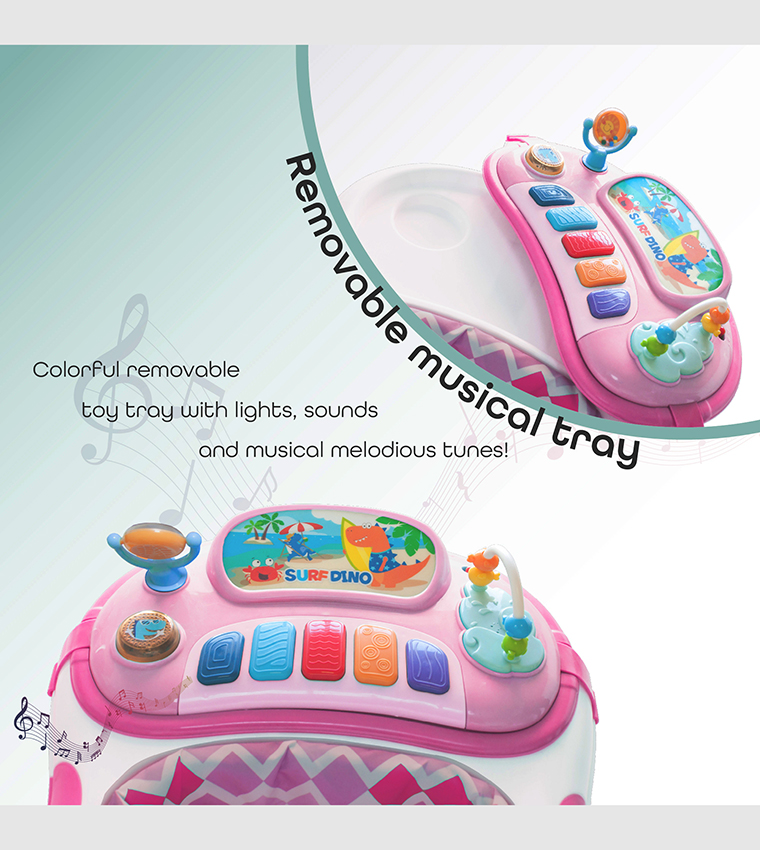  Babygrow Child Walker With Music And Toys Play Tray