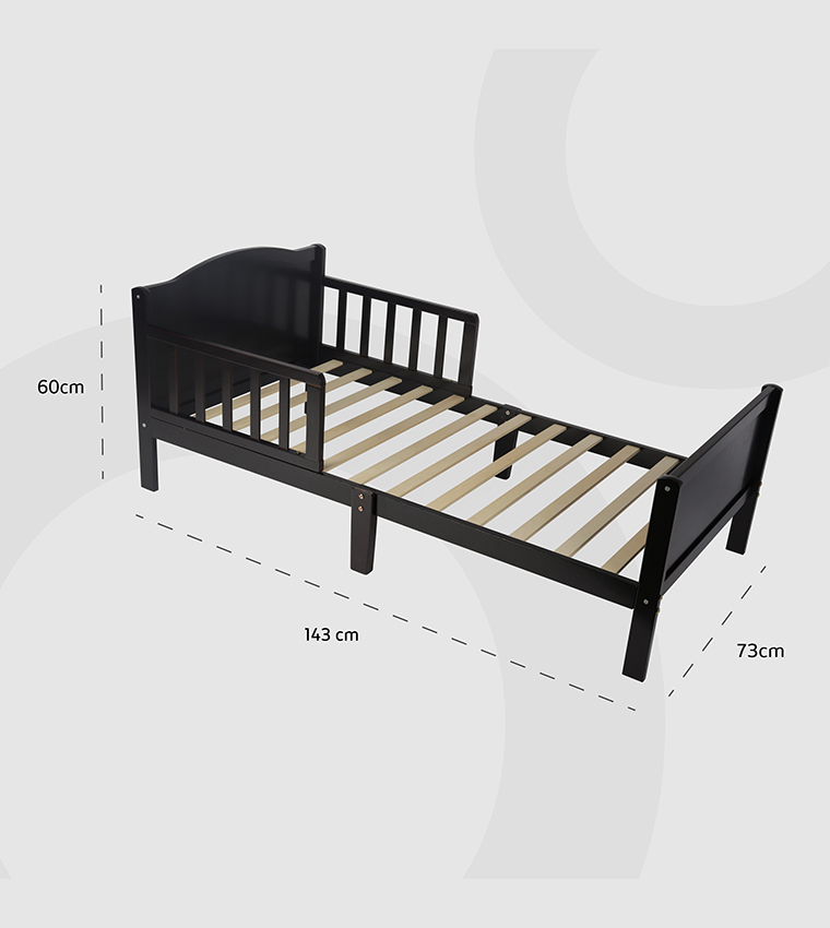 Wooden Toddler Bed, (143 X 73 X 60 cm)