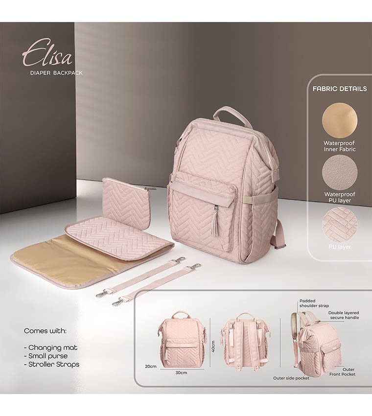  Babygrow MOON ELISA Diaper Backpack