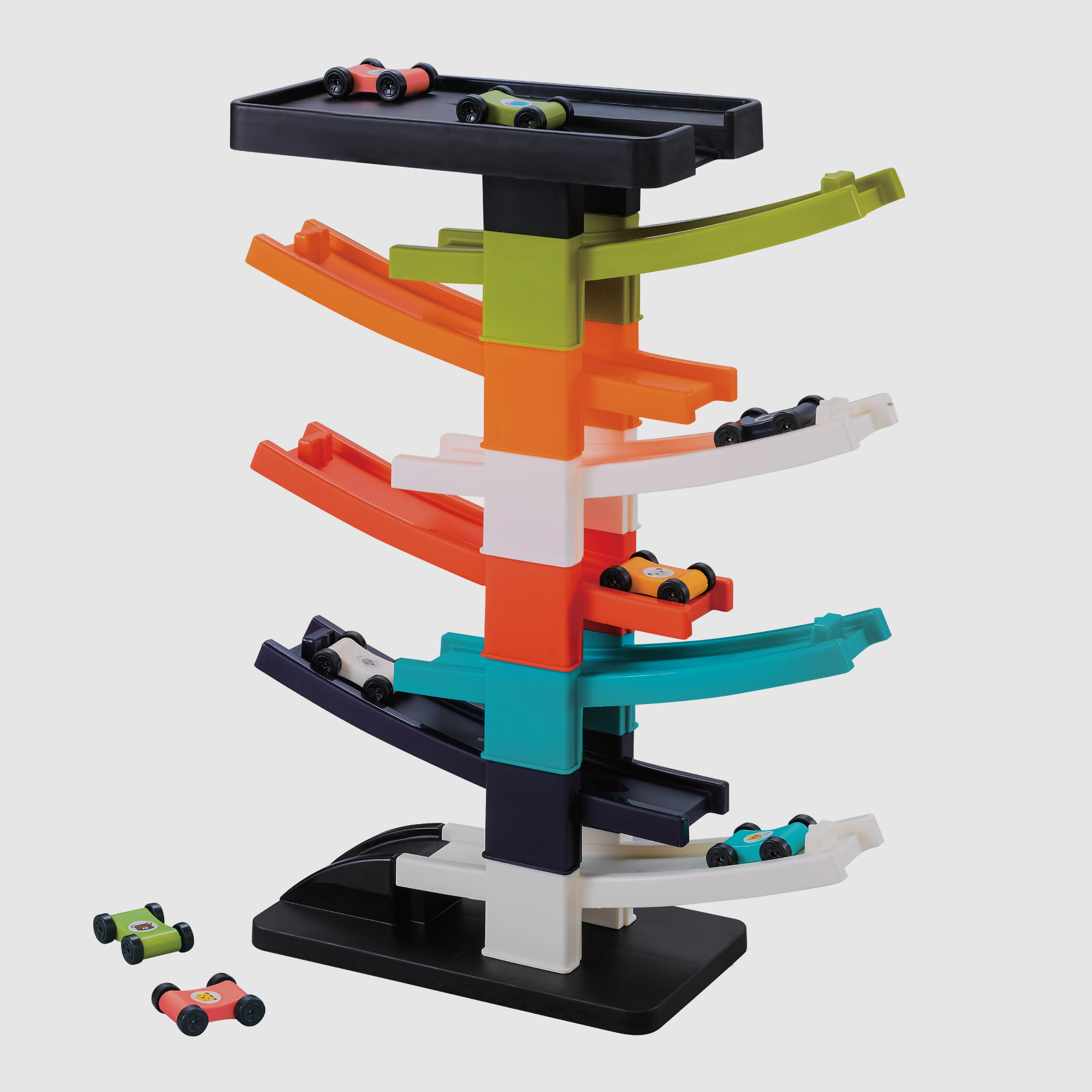  Babygrow toys-turbo-tower-car-ramp-racer-playsets