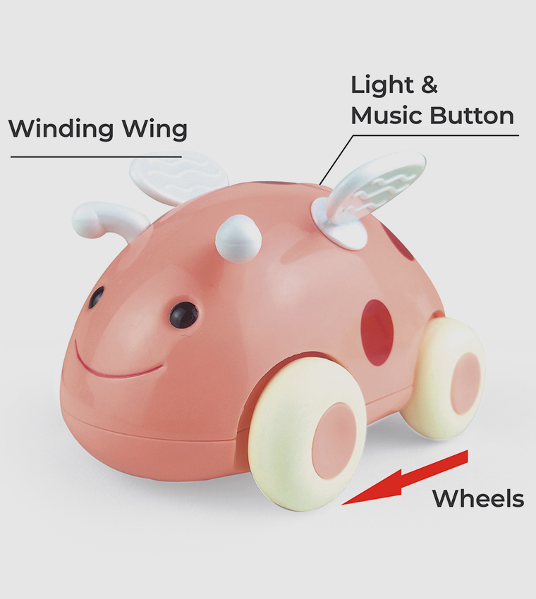  Babygrow toys-ladybird-bumble-buzz-pull-back-toy-with-lights-and-music