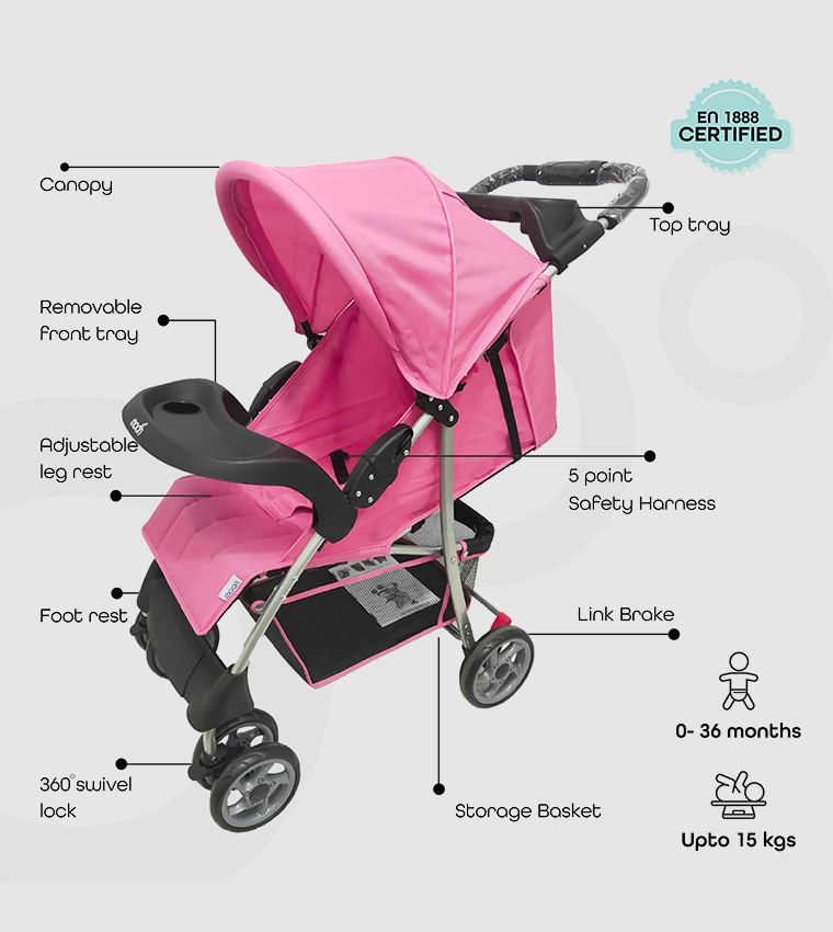 One hotsell fold pushchair