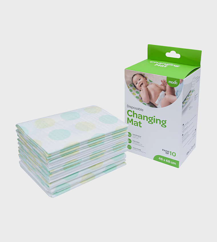  Babygrow 10-Pack Disposable Changing Mat