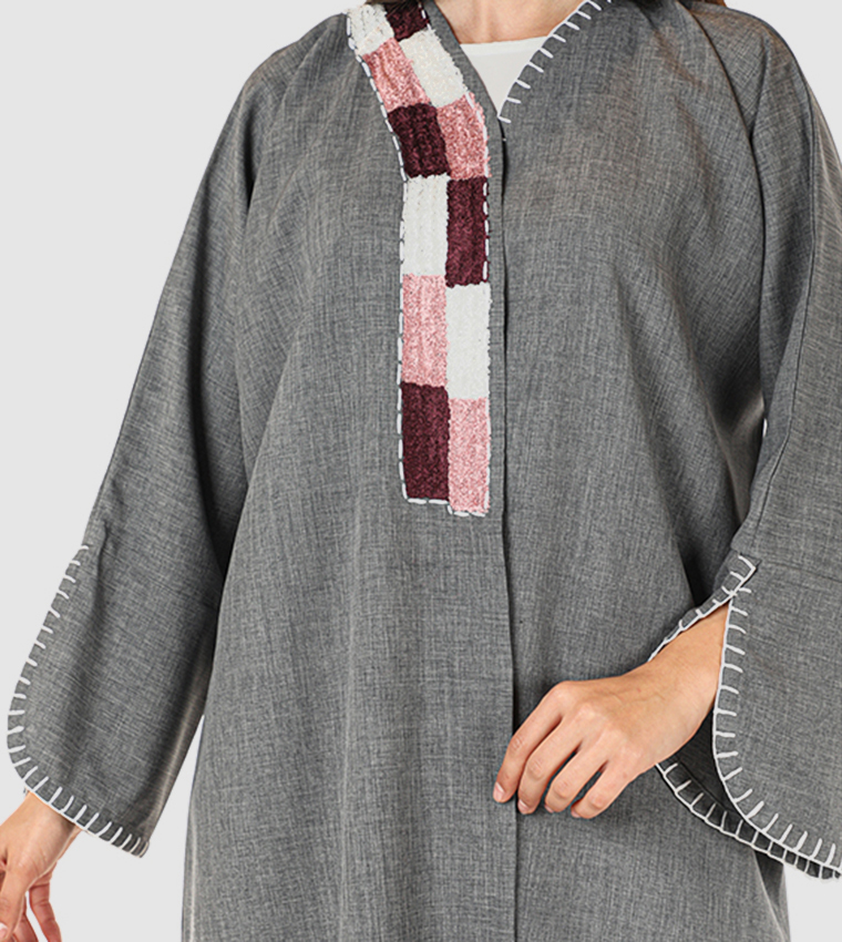 مويستريت  عباية - رمادي Abayas