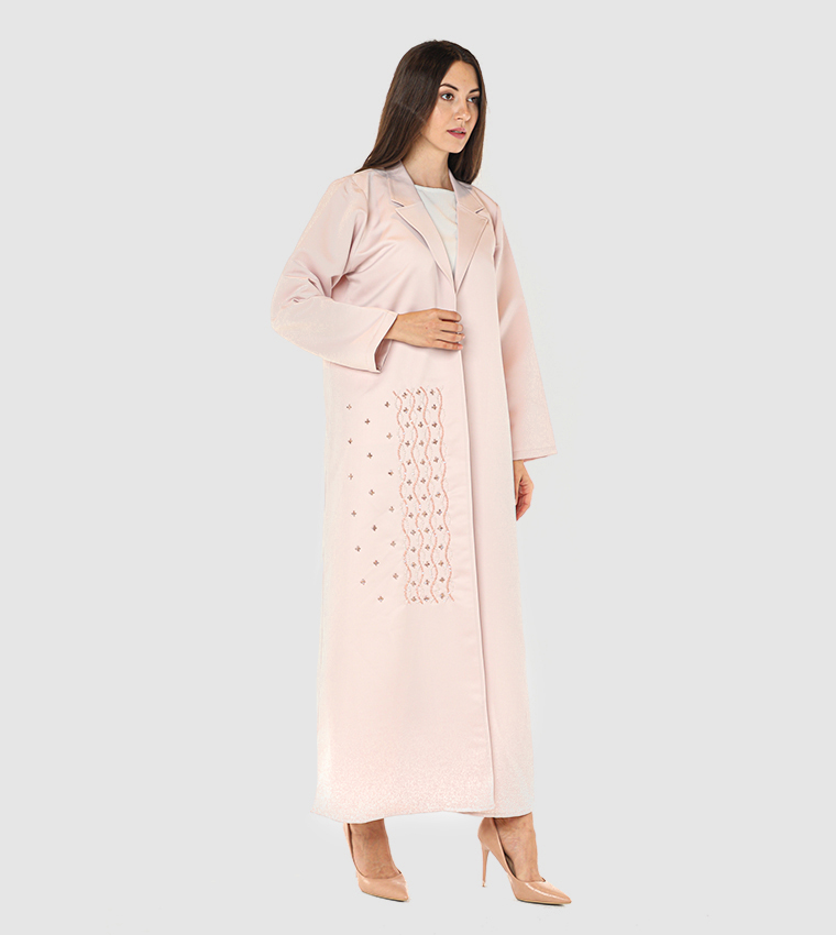 Moistreet  Abayas - Pink Abayas
