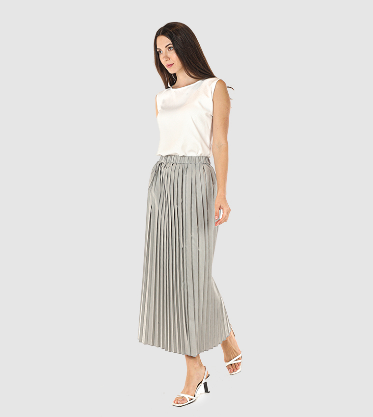 Shamua Accordian Pleated Skirt