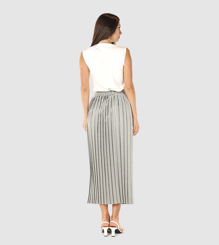 Shamua Accordian Pleated Skirt