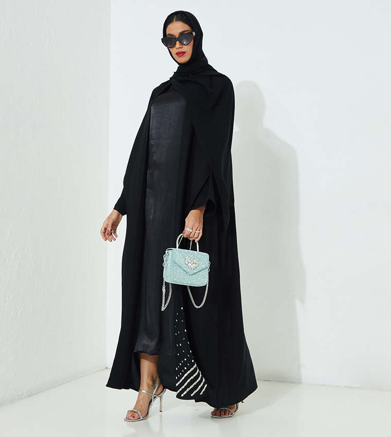 مويستريت  عباية - أسود Abayas