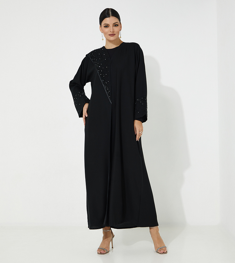 مويستريت  عباية - أسود Abayas