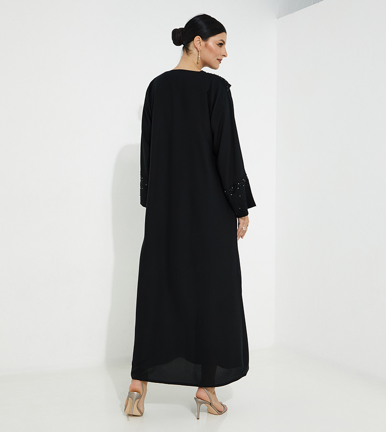 مويستريت  عباية - أسود Abayas