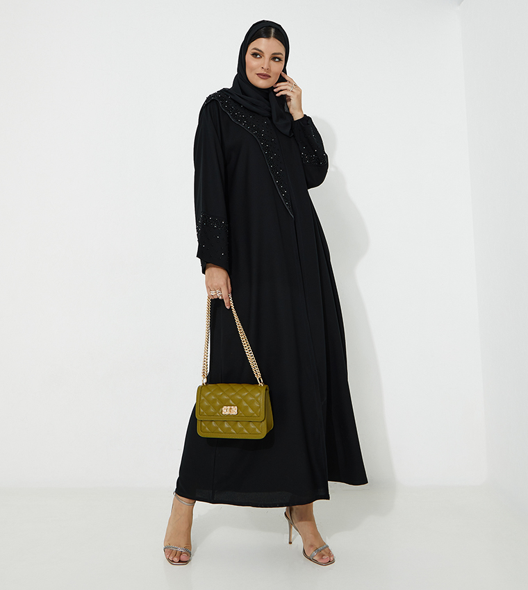 مويستريت  عباية - أسود Abayas