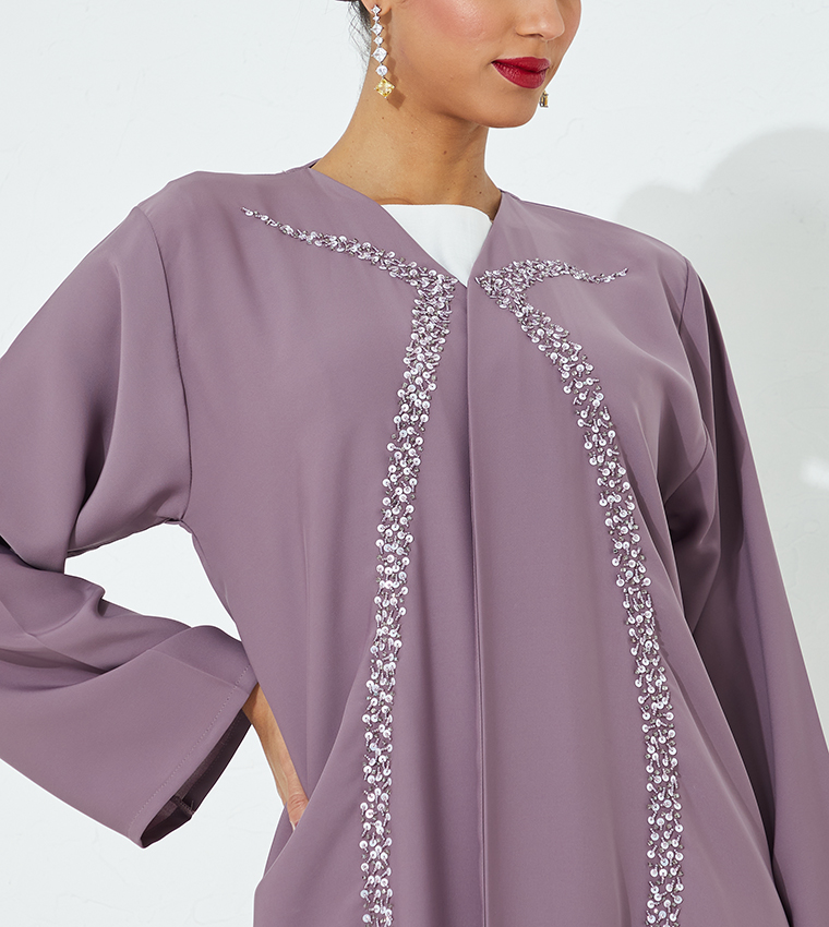 Moistreet  Abayas - Pink Abayas
