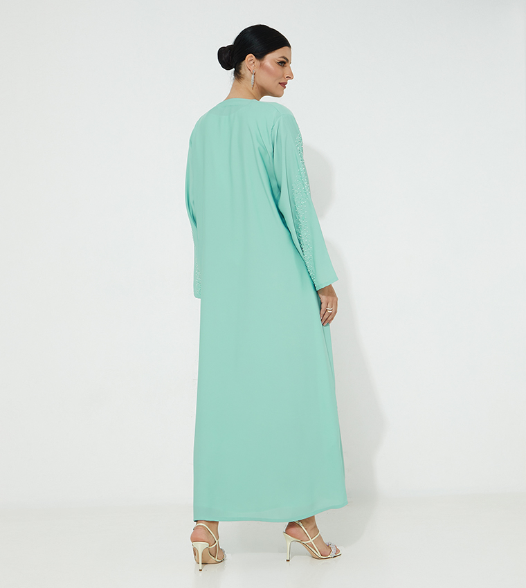 مويستريت  عباية - أزرق Abayas