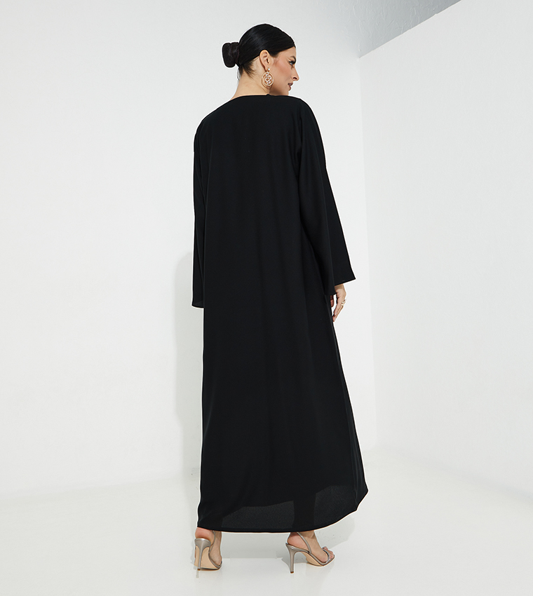 مويستريت  عباية - أسود Abayas