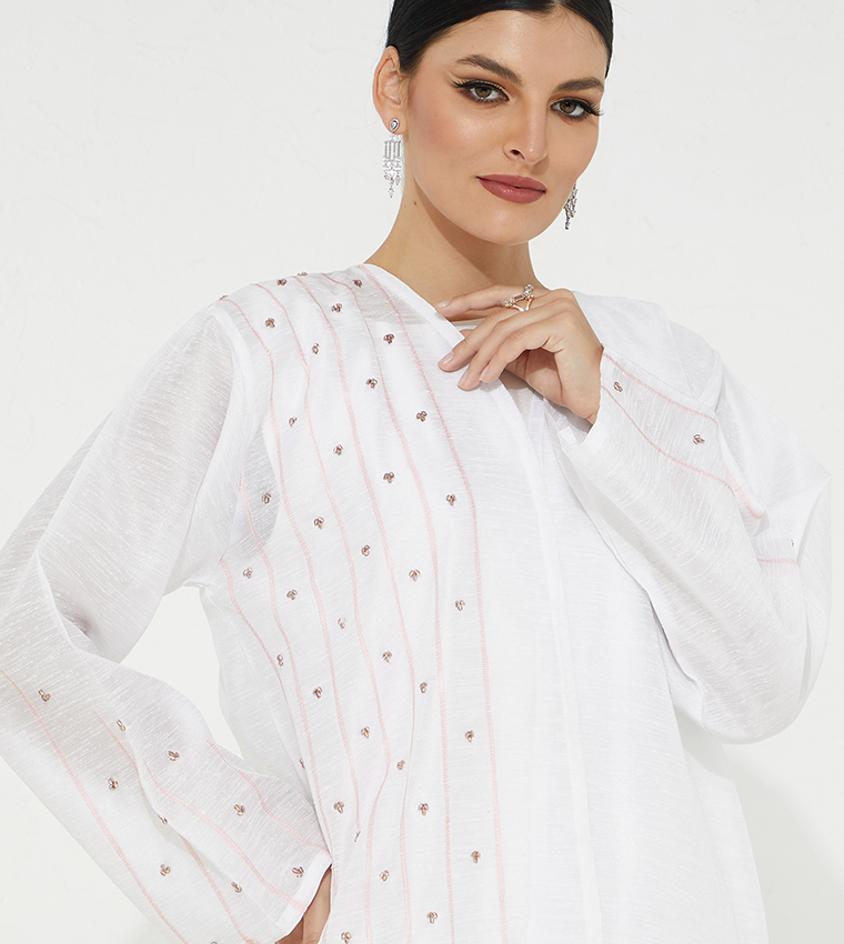 Embroidered Occasional Abaya