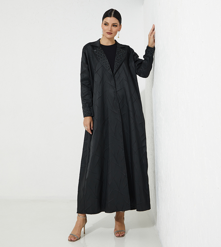 مويستريت  عباية - أسود Abayas
