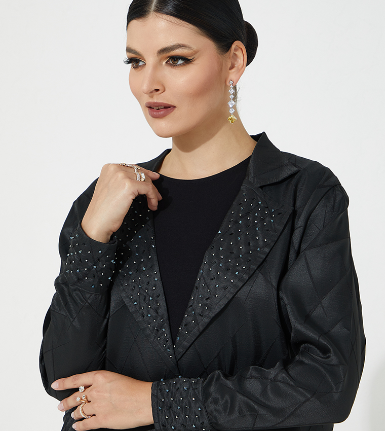 مويستريت  عباية - أسود Abayas