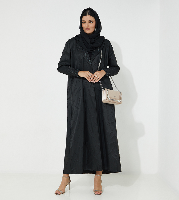 مويستريت  عباية - أسود Abayas