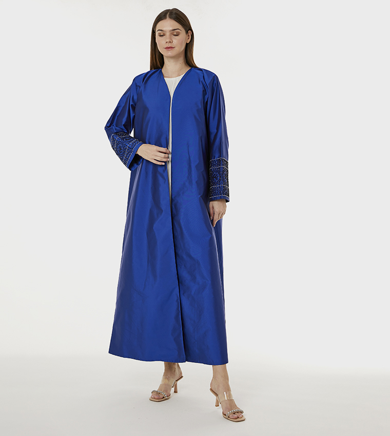 Moistreet  Abayas - Blue Abayas