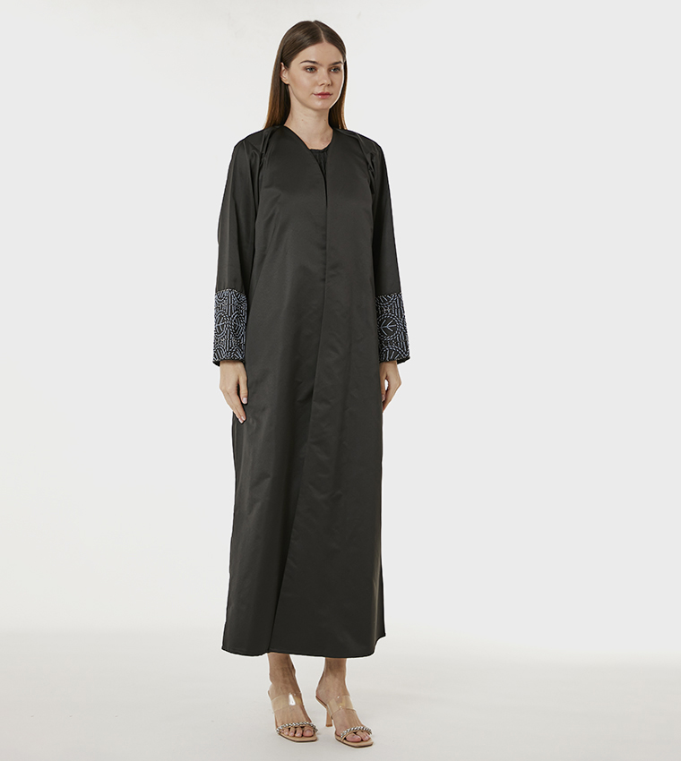 Moistreet  Abayas - Black Abayas