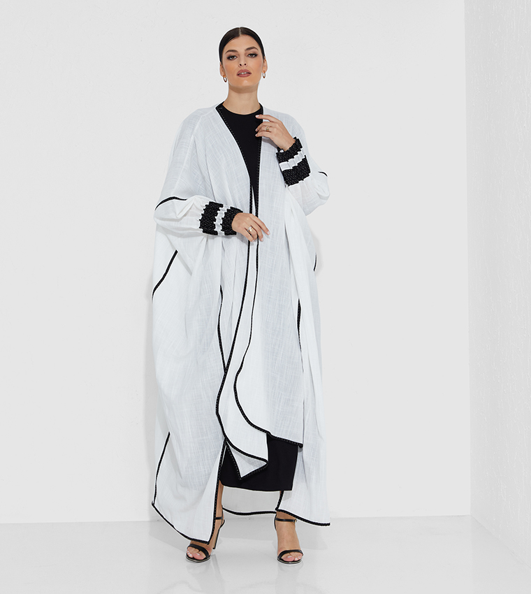 Linen Casual Abaya